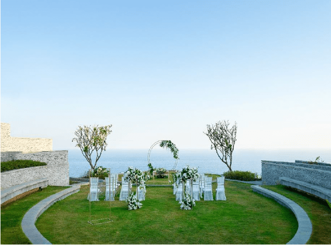 巴里島六感酒店斷崖花園婚禮